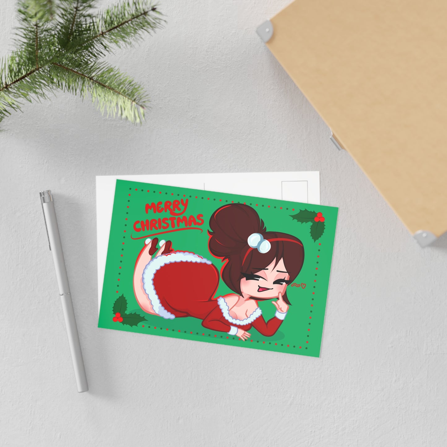 Girlfriend Postcard (Christmas edition)