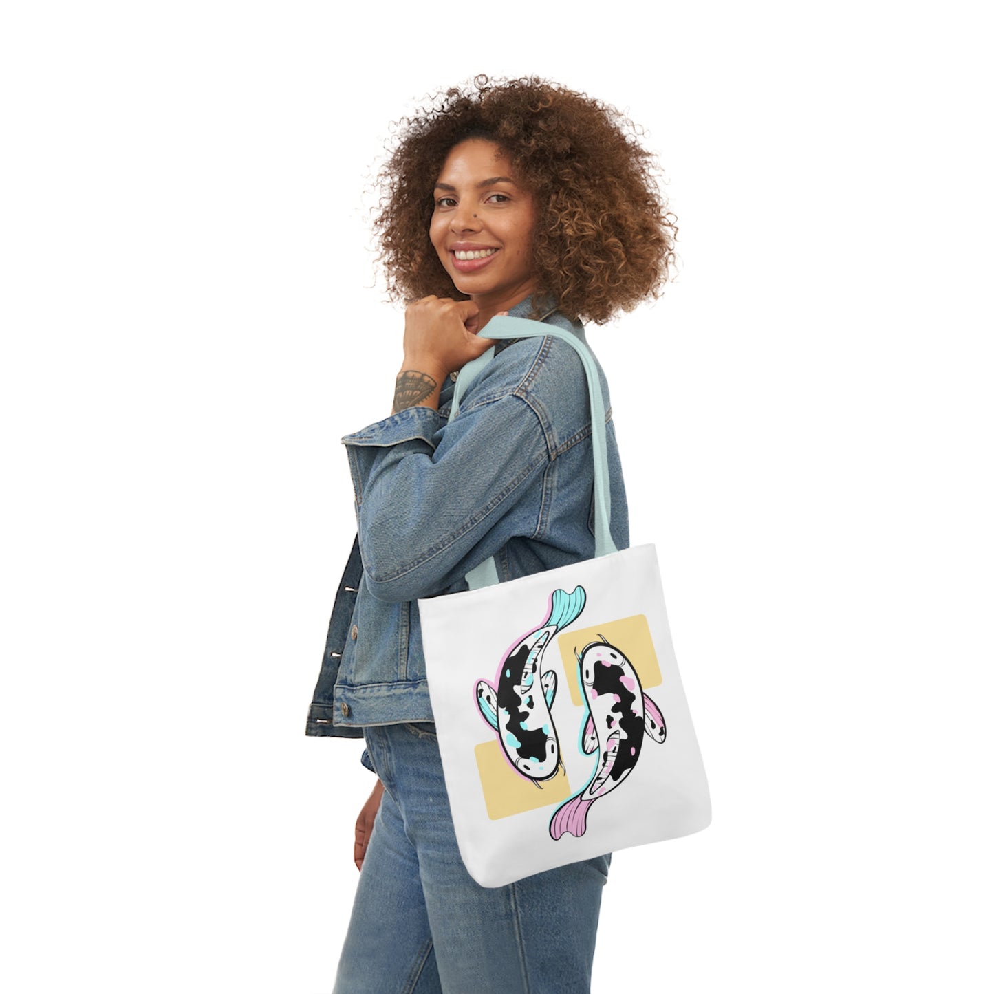 Koi Fish Tote Bag