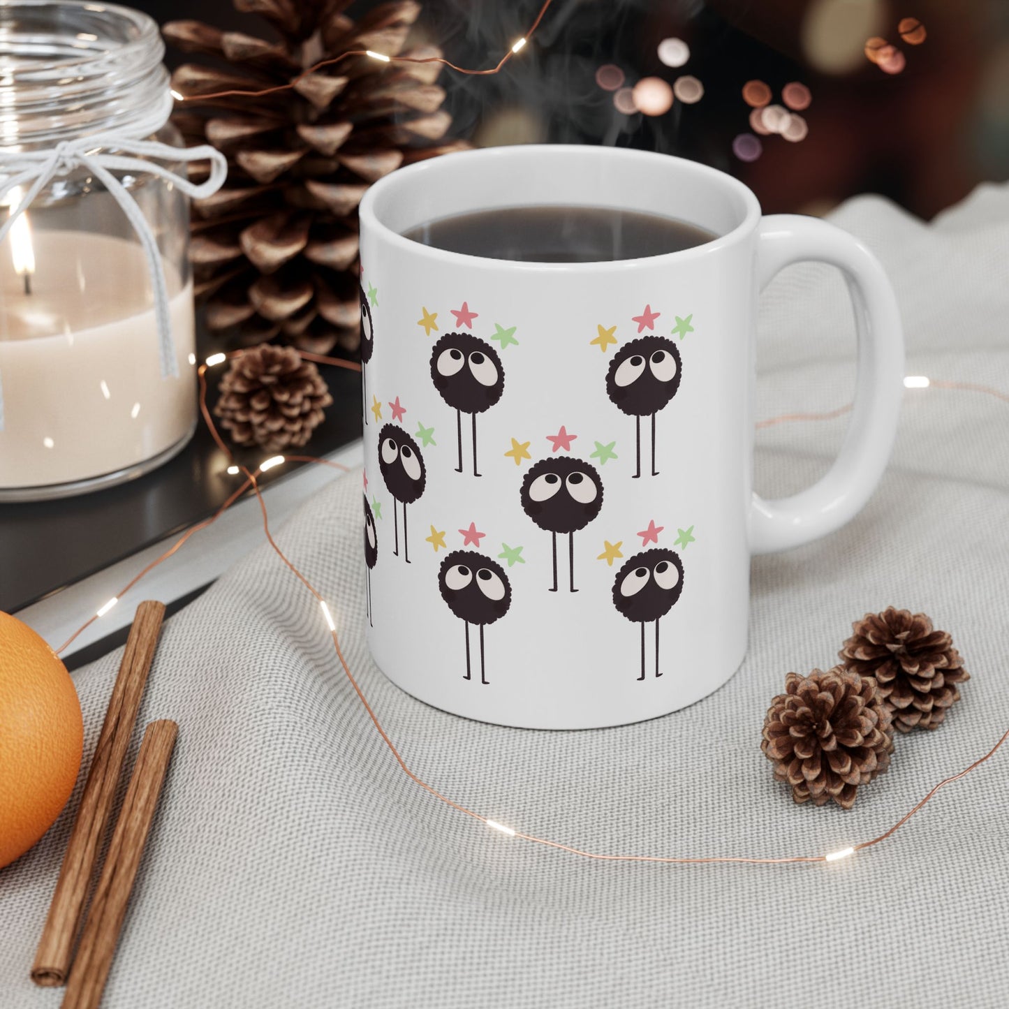 Susuwatari all over print Ceramic Mug