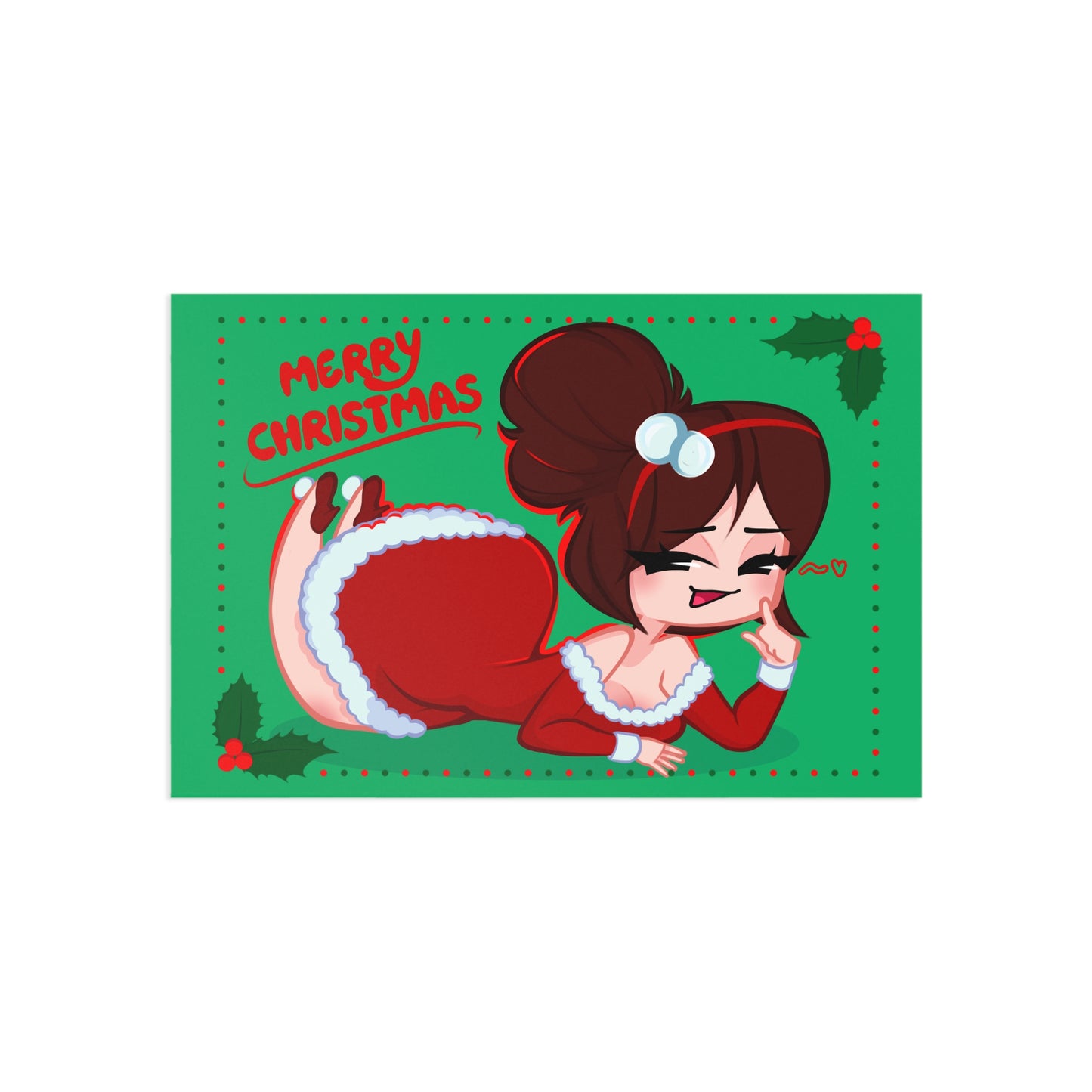 Girlfriend Postcard (Christmas edition)